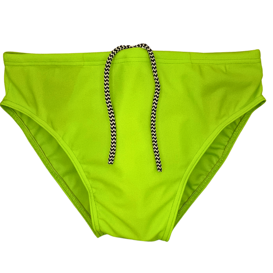 CIRCA75 Green Swim Brief - Electric Lime