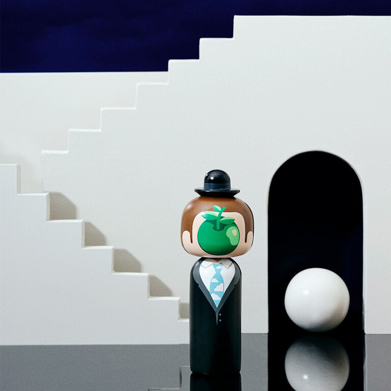 René Magritte Kokeshi |Limited Edition