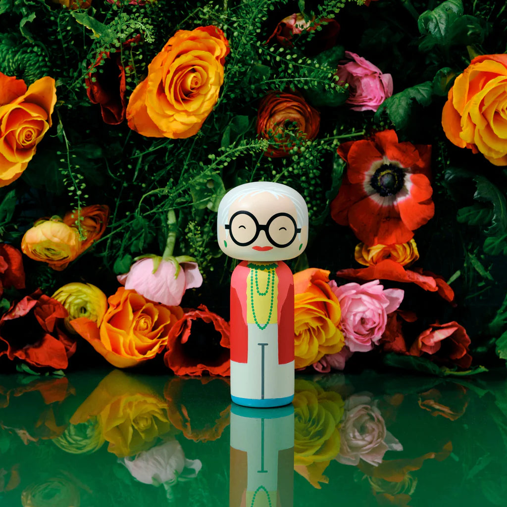 Iris Apfel Kokeshi | Limited Edition