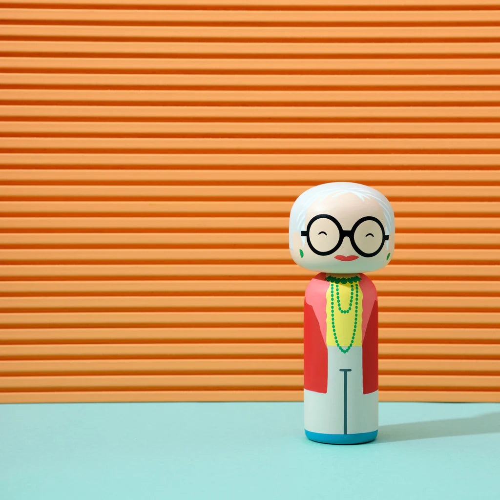 Iris Apfel Kokeshi | Limited Edition