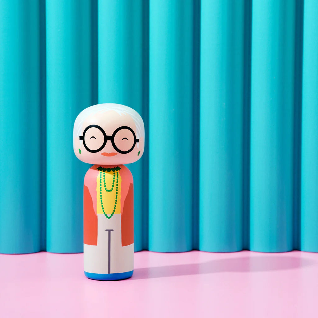 Iris Apfel Kokeshi | Limited Edition