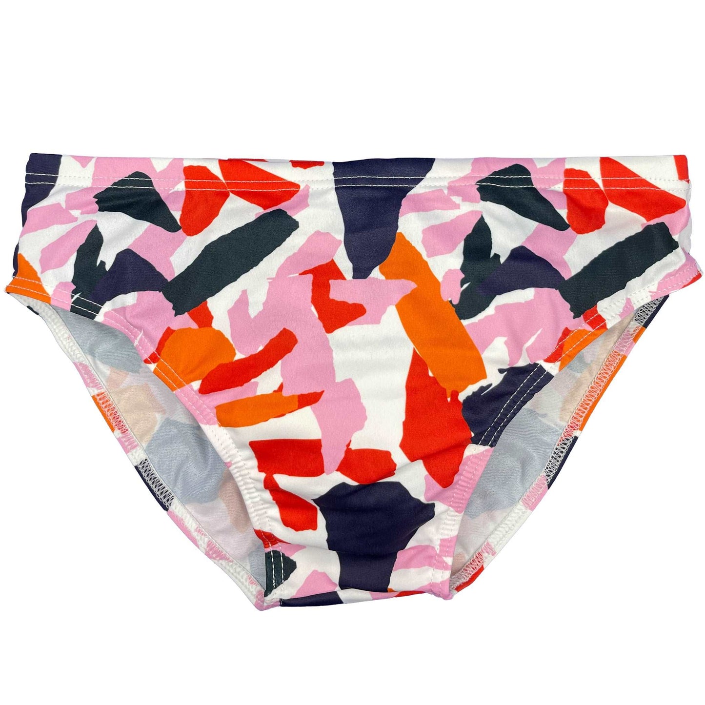 CIRCA75 Men's Print Swim Brief - New Wave