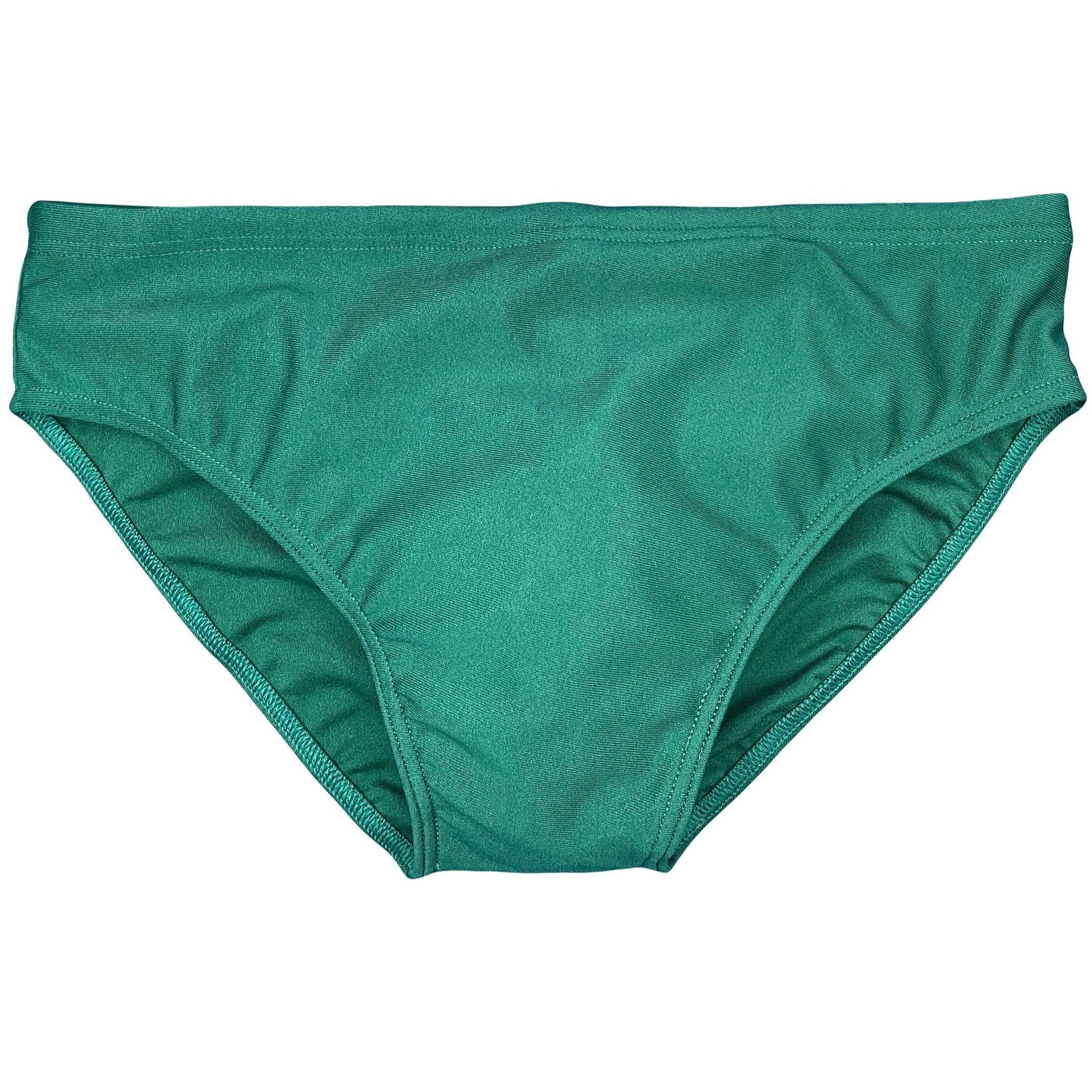 CIRCA75 Mens Swim Briefs - Bottle Green - 3