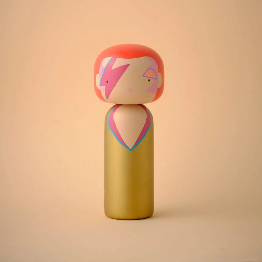 David Bowie Aladdin Sane Kokeshi