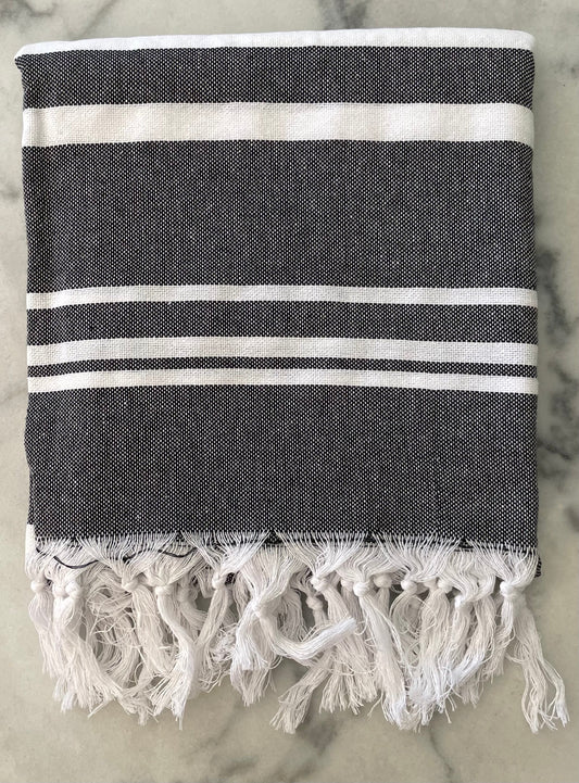 CIRCA75 Sorrento Turkish Beach Towel Folded