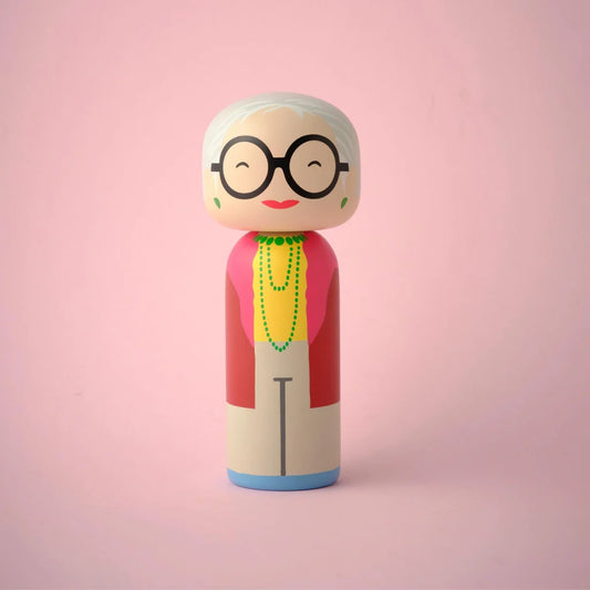 Iris Apfel Kokeshi | Limited Edition
