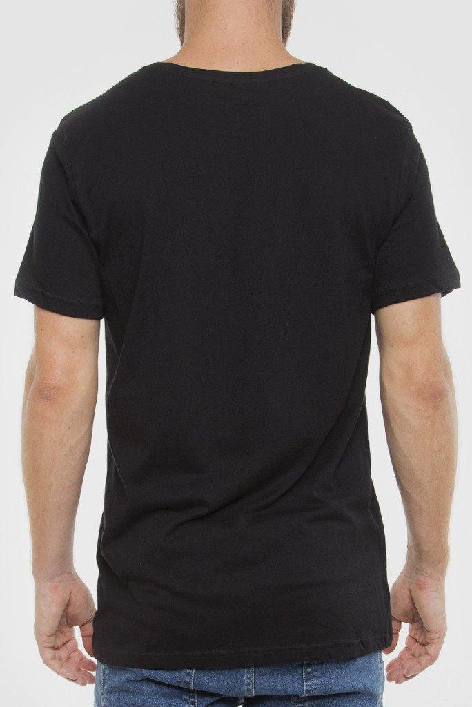 DR DENIM MEN'S PARICK T-SHIRT BLACK