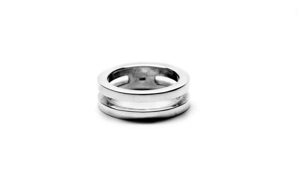 SILVER MEN'S RING