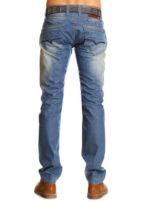 Pepe Spike Slim-Fit Men's Jean - Faded Wash W30/L34
