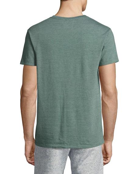 Sol Angeles Buenos Dias Pocket Men's T-Shirt - Green | CIRCA75.