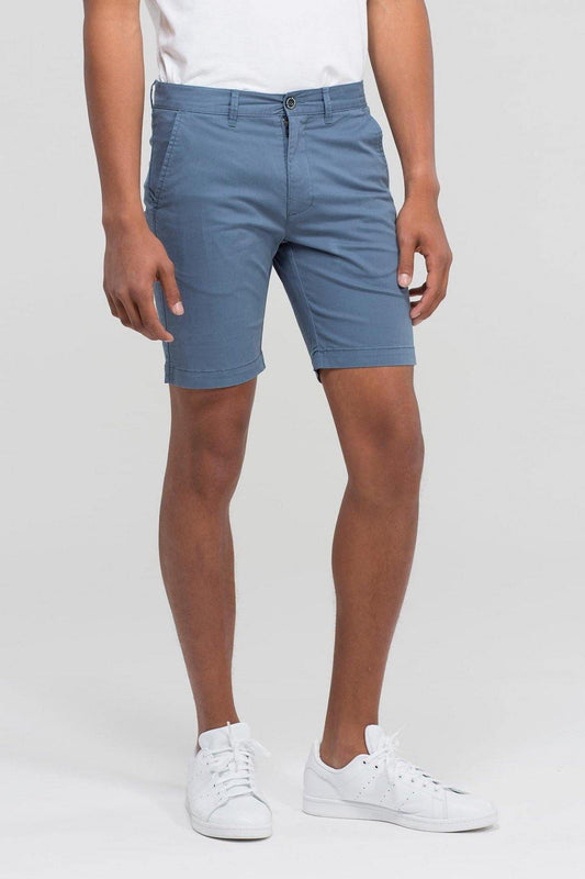 Dr Denim Wood Men's Chino Shorts - Bad News Blue