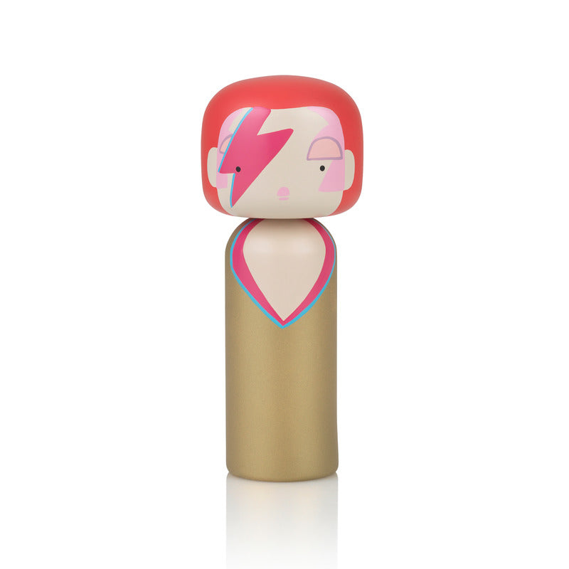 Lucie Kaas Sketch Inc Kokeshi Doll Aladdin Sane