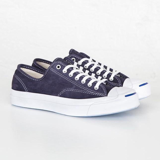 Converse Jack Purcell Signature Buck Leather Ox 151449C Inked Mens US7