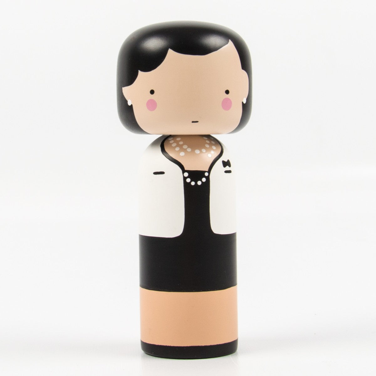 Lucie Kaas Sketch Inc Kokeshi Doll Coco Chanel | CIRCA75