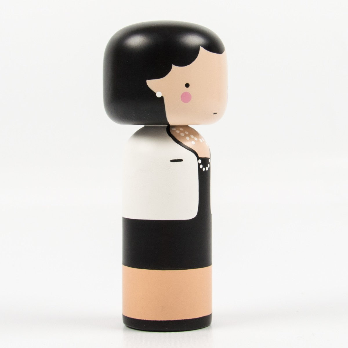 Lucie Kaas Sketch Inc Kokeshi Doll Coco Chanel | CIRCA75