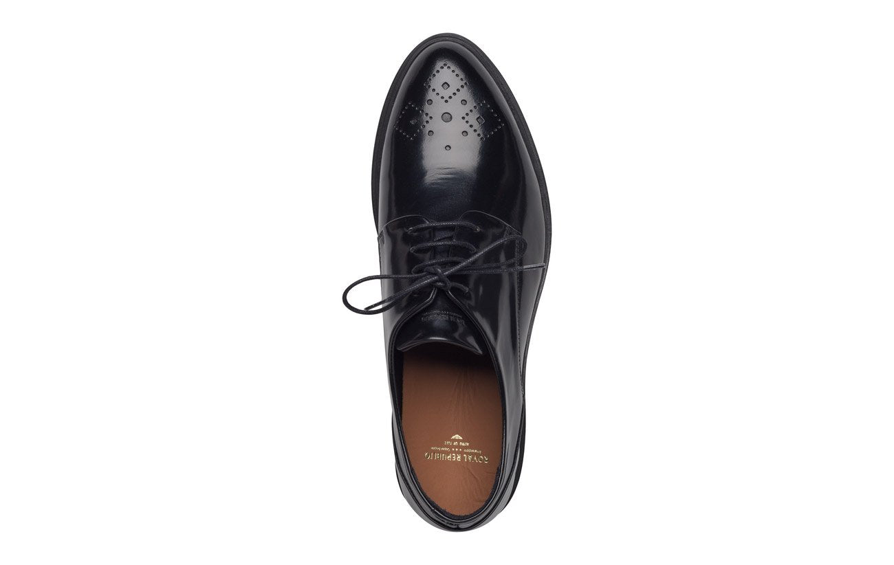 Royal RepubliQ Shoes Men’s Brogue - Black