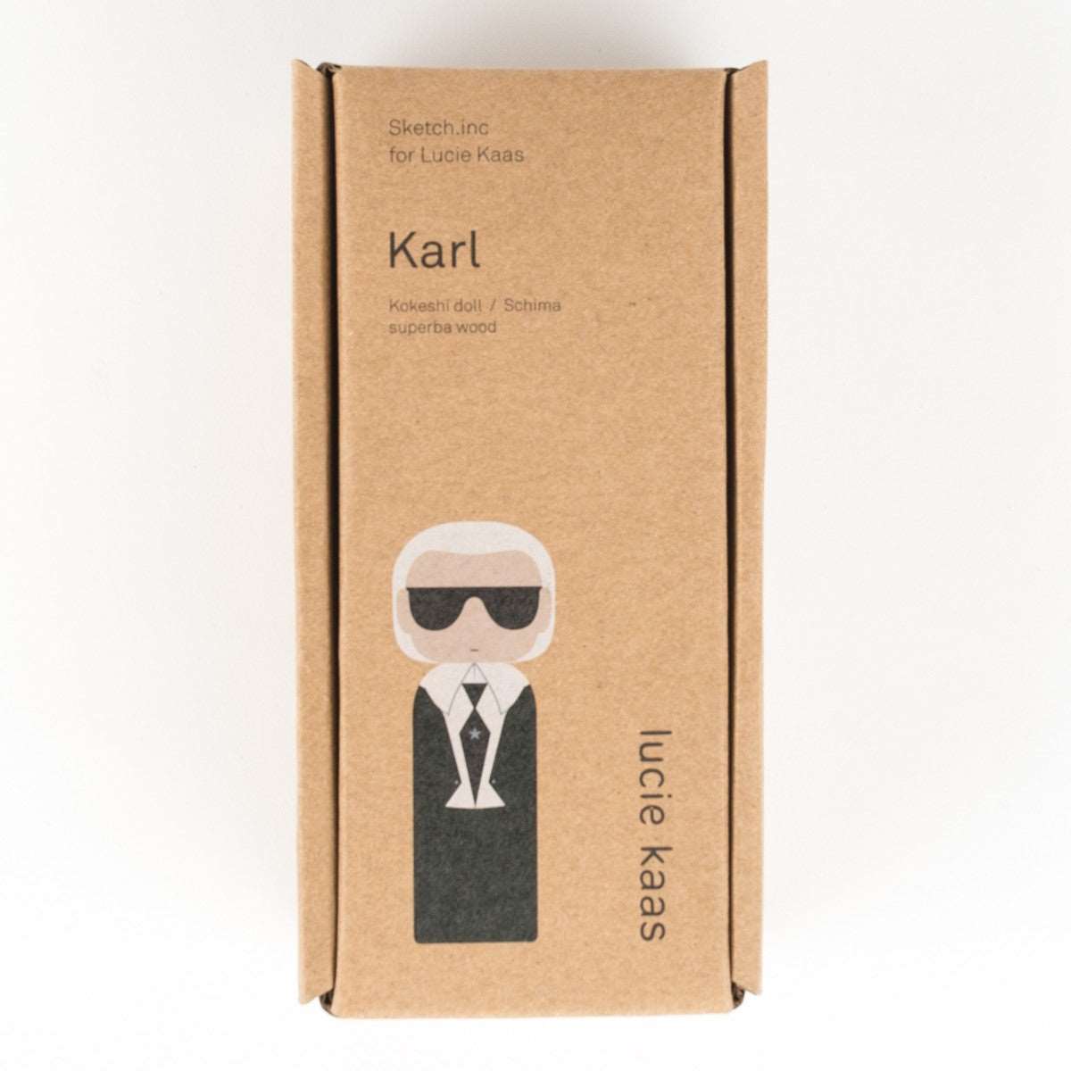 Lucie Kaas Sketch Inc Kokeshi Doll Karl Lagerfeld | CIRCA75