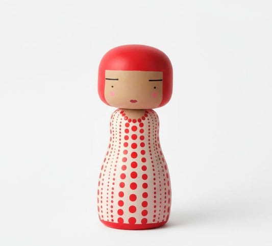 Yayoi Kusama Kokeshi | Dot - Red Limited Edition