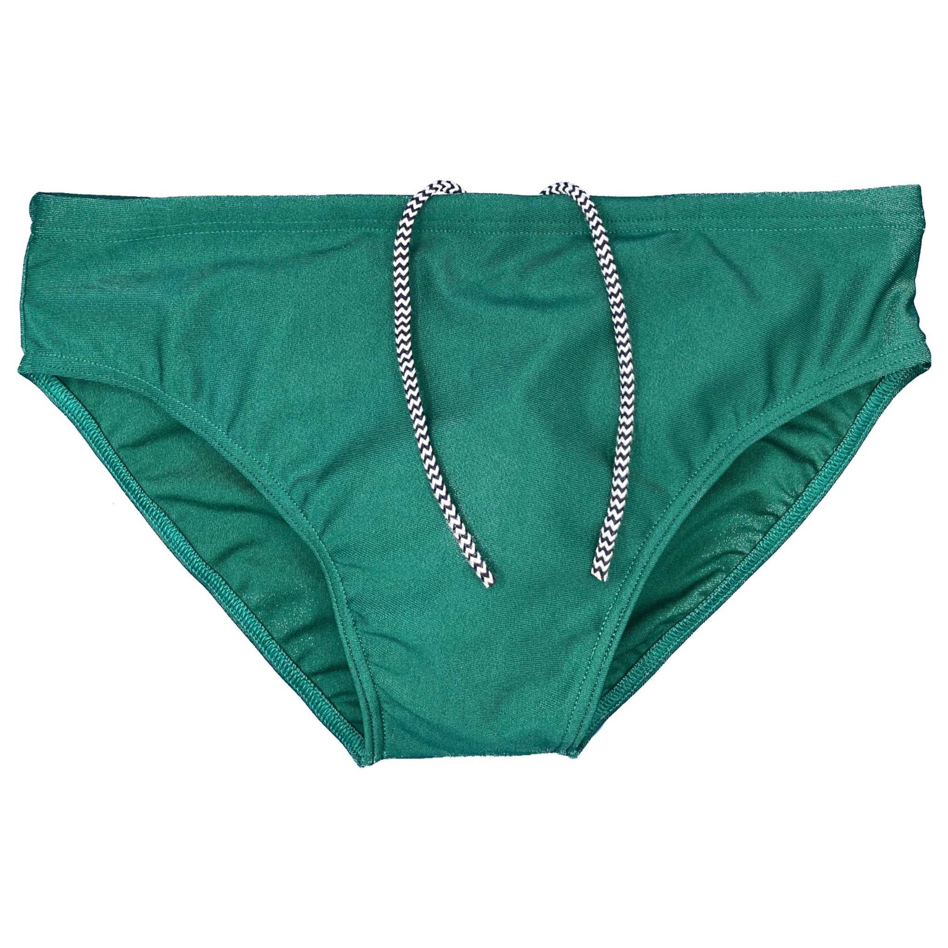 CIRCA75 Mens Swim Briefs Bottle Green
