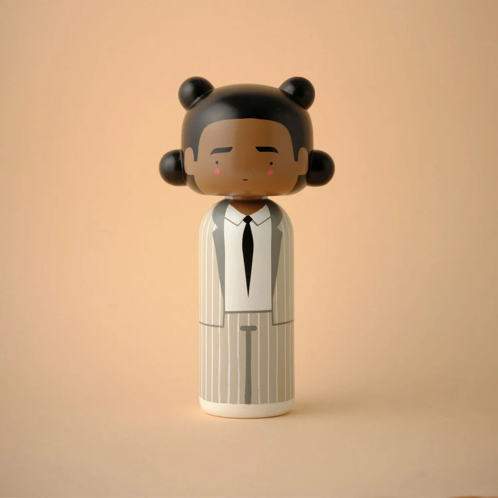 Basquiat - Three Point Crown Kokeshi