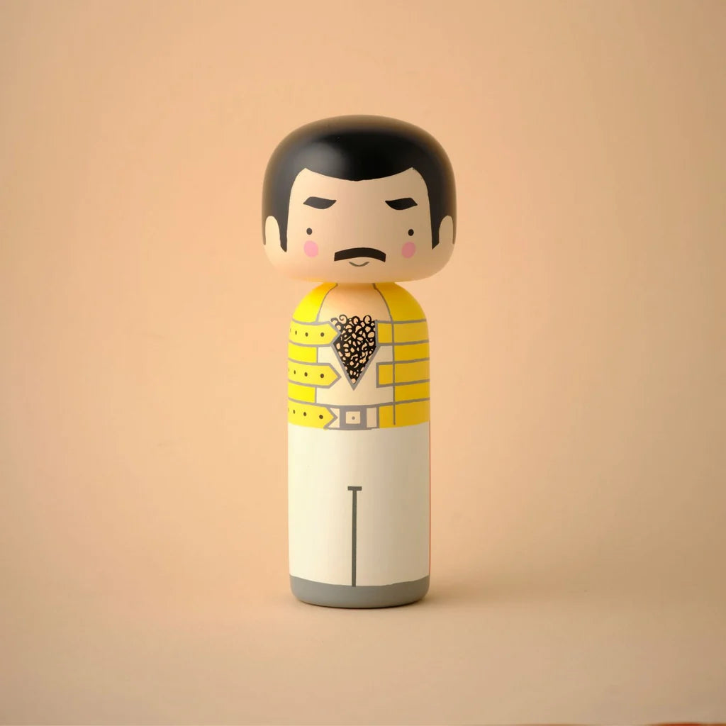Freddie Mercury Kokeshi