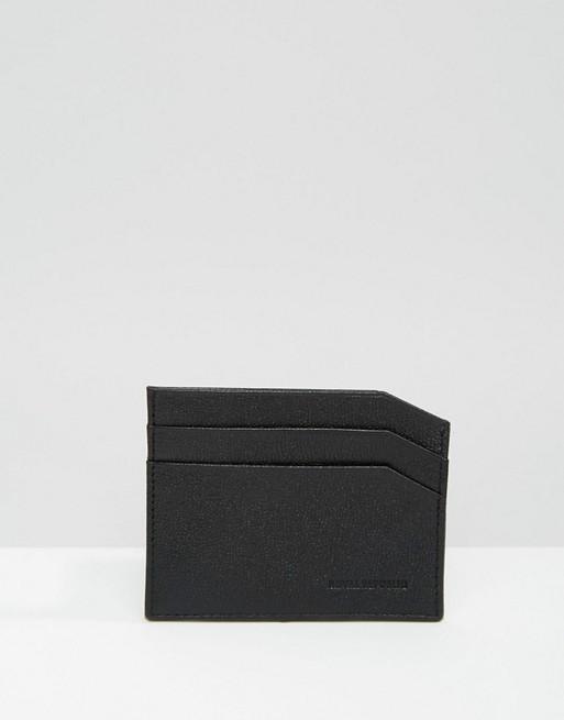 Royal RepubliQ Fuze Leather Cardholder - Black | CIRCA75.