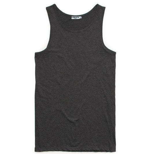 CIRCA75 Men's Singlet - Asphalt Grey | CIRCA75