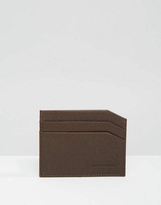 Royal RepubliQ Fuze Leather Cardholder - Brown | CIRCA75.