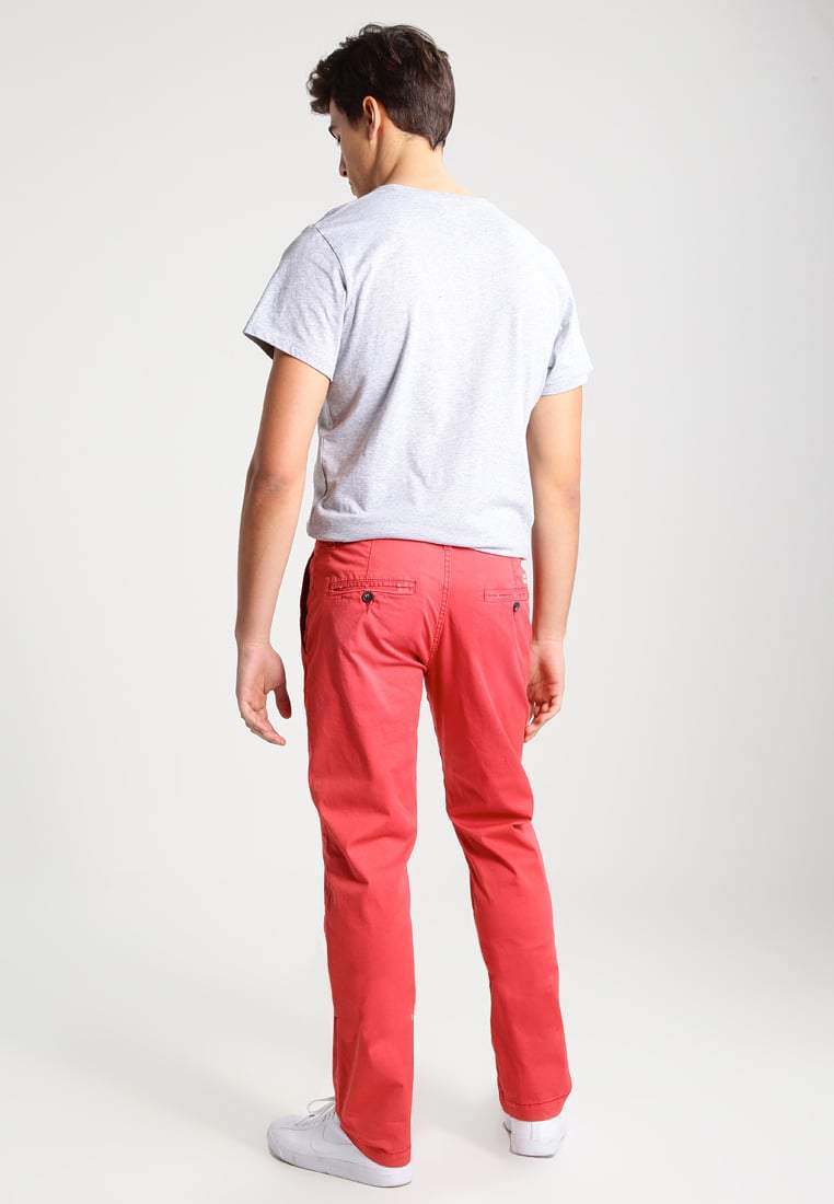 Pepe Sloane Men's Chino - Cedar Wood Red