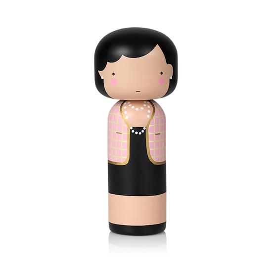 Lucie Kaas Sketch Inc Kokeshi Doll Coco in Pink | CIRCA75