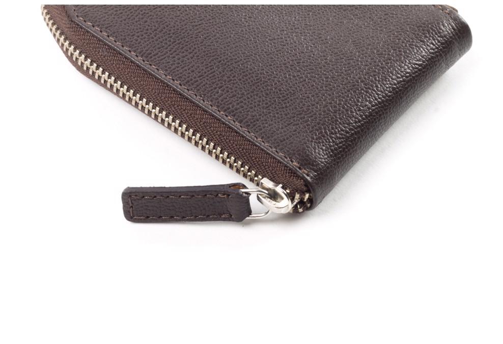 Royal RepubliQ Fuze Leather Zip Wallet - Brown | CIRCA75.